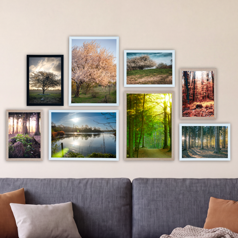 wall are 8 frame